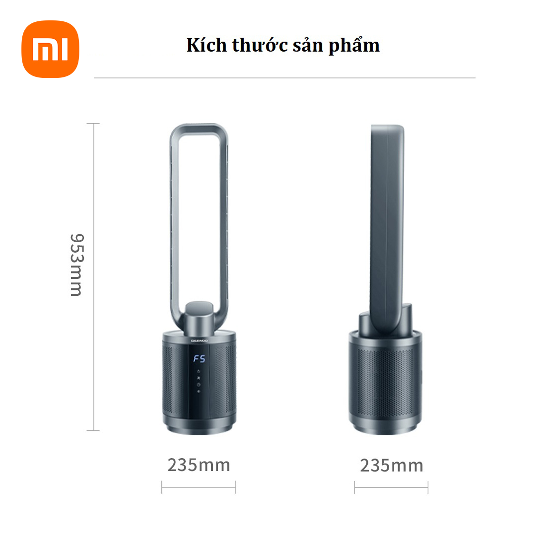 Quạt không cánh Xiaomi Daewoo F9